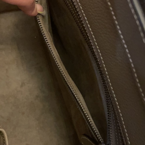 Celine MICRO LUGGAGE HANDBAG IN DRUMMED CALFSKIN - Picture 10 of 13